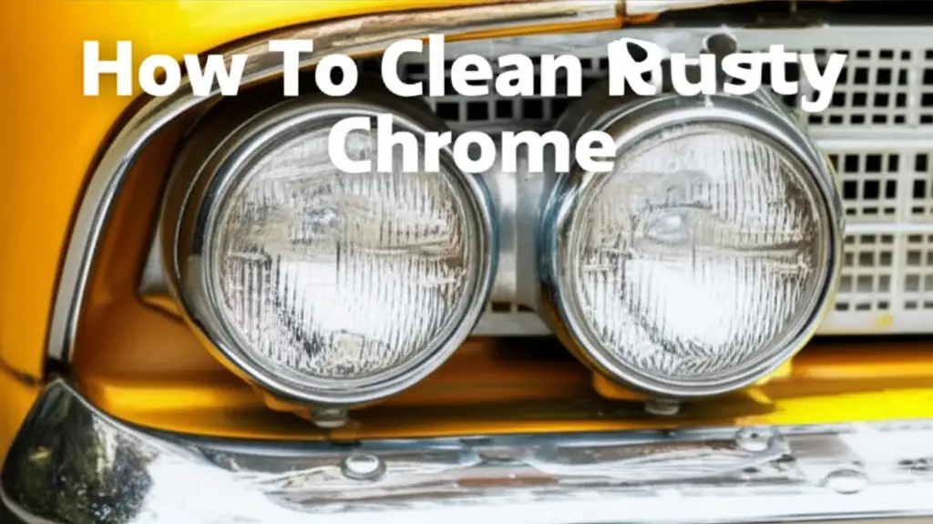 How To Clean Rusty Chrome