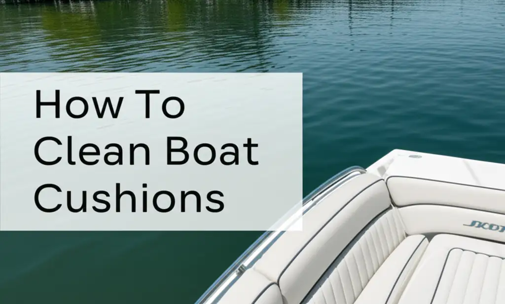 How To Clean Boat Cushions