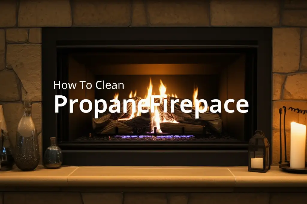 How To Clean Propane Fireplace