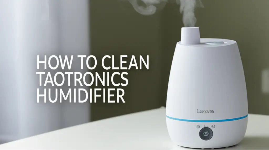 How To Clean Taotronics Humidifier