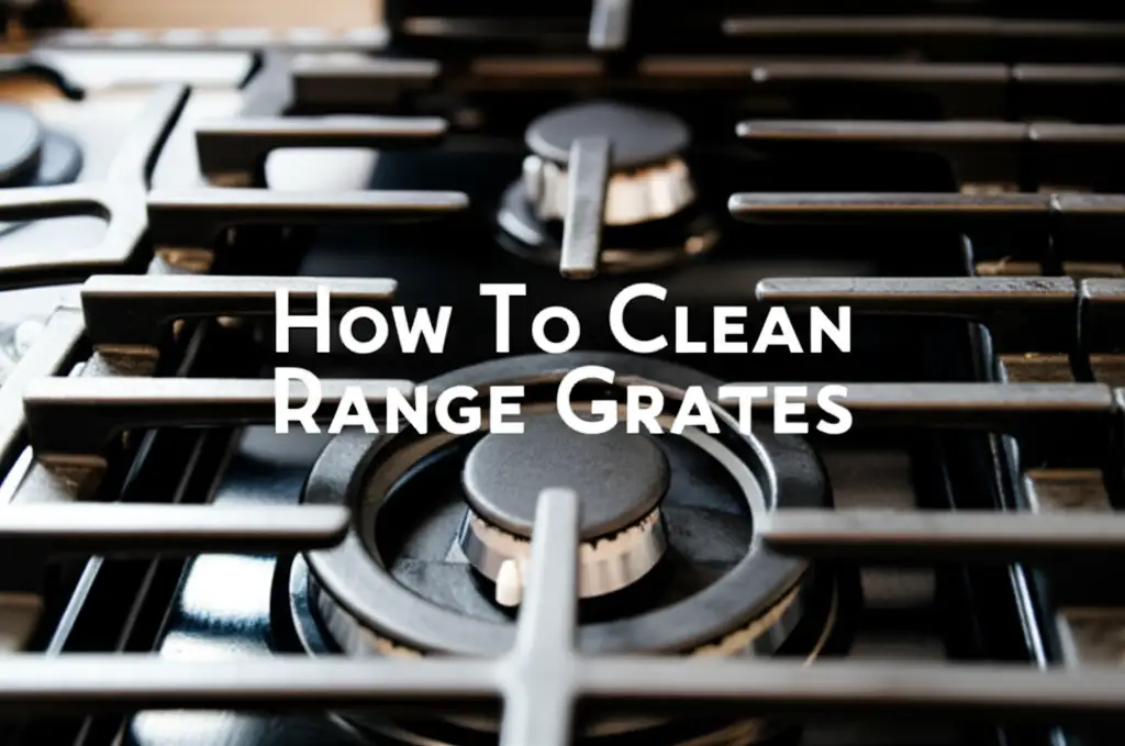 How To Clean Range Grates