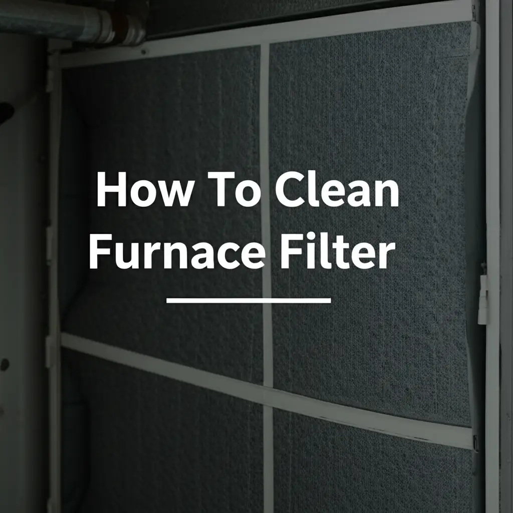 How To Clean Furnace Filter