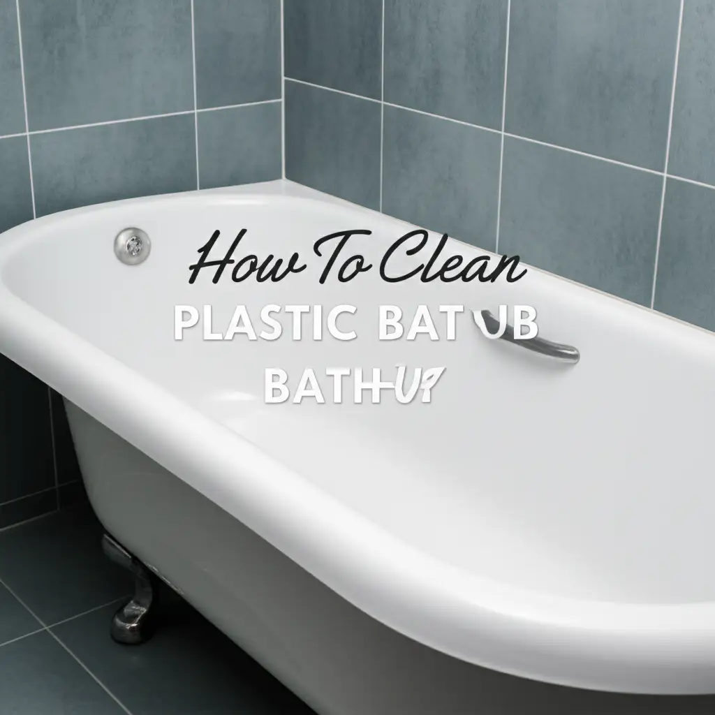 How To Clean Plastic Bathtub