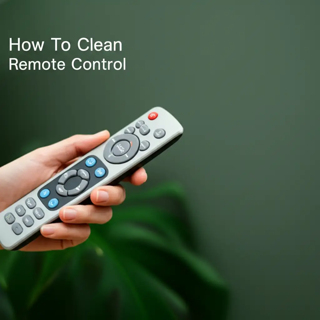 How To Clean Remote Control