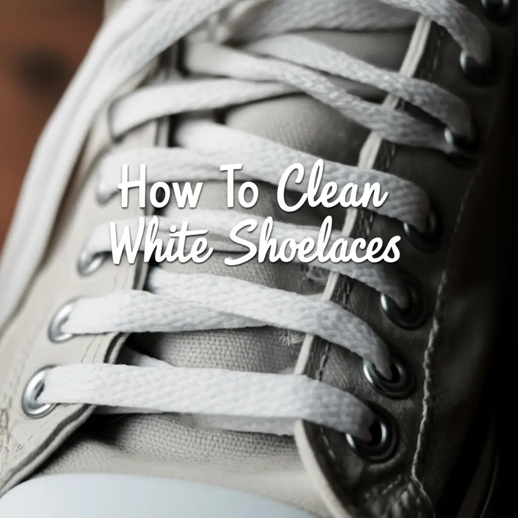 How To Clean White Shoelaces