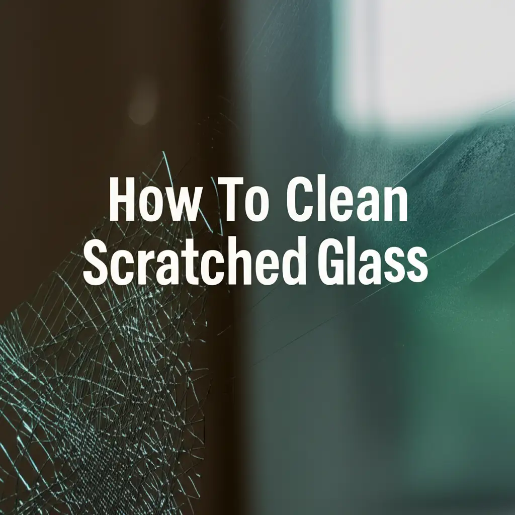 How To Clean Scratched Glass