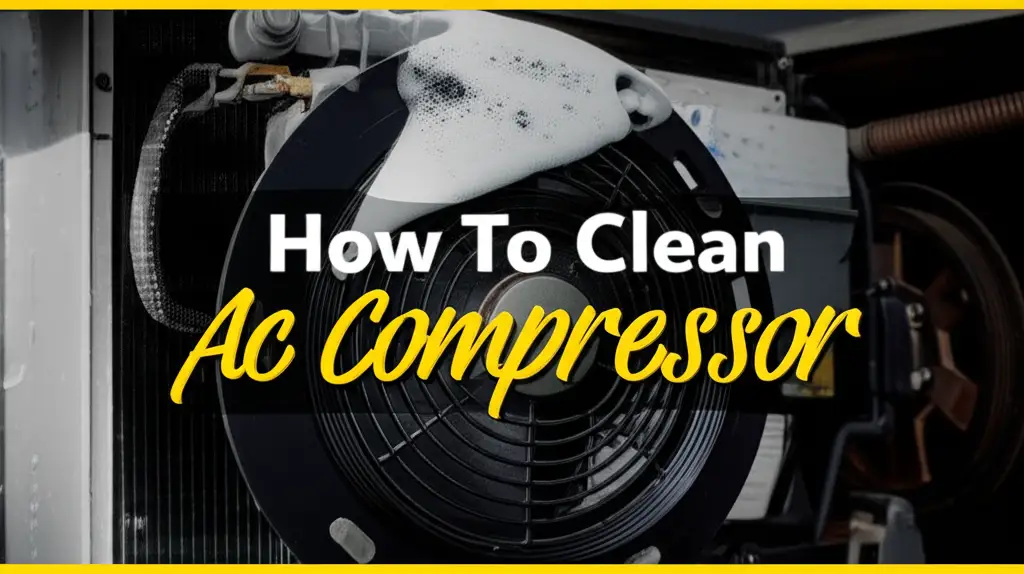 How To Clean Ac Compressor