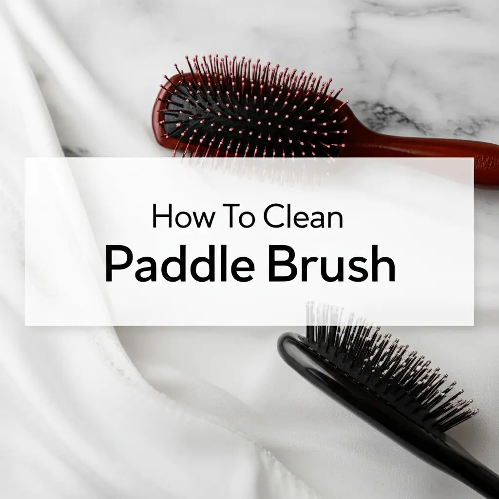 How To Clean Paddle Brush