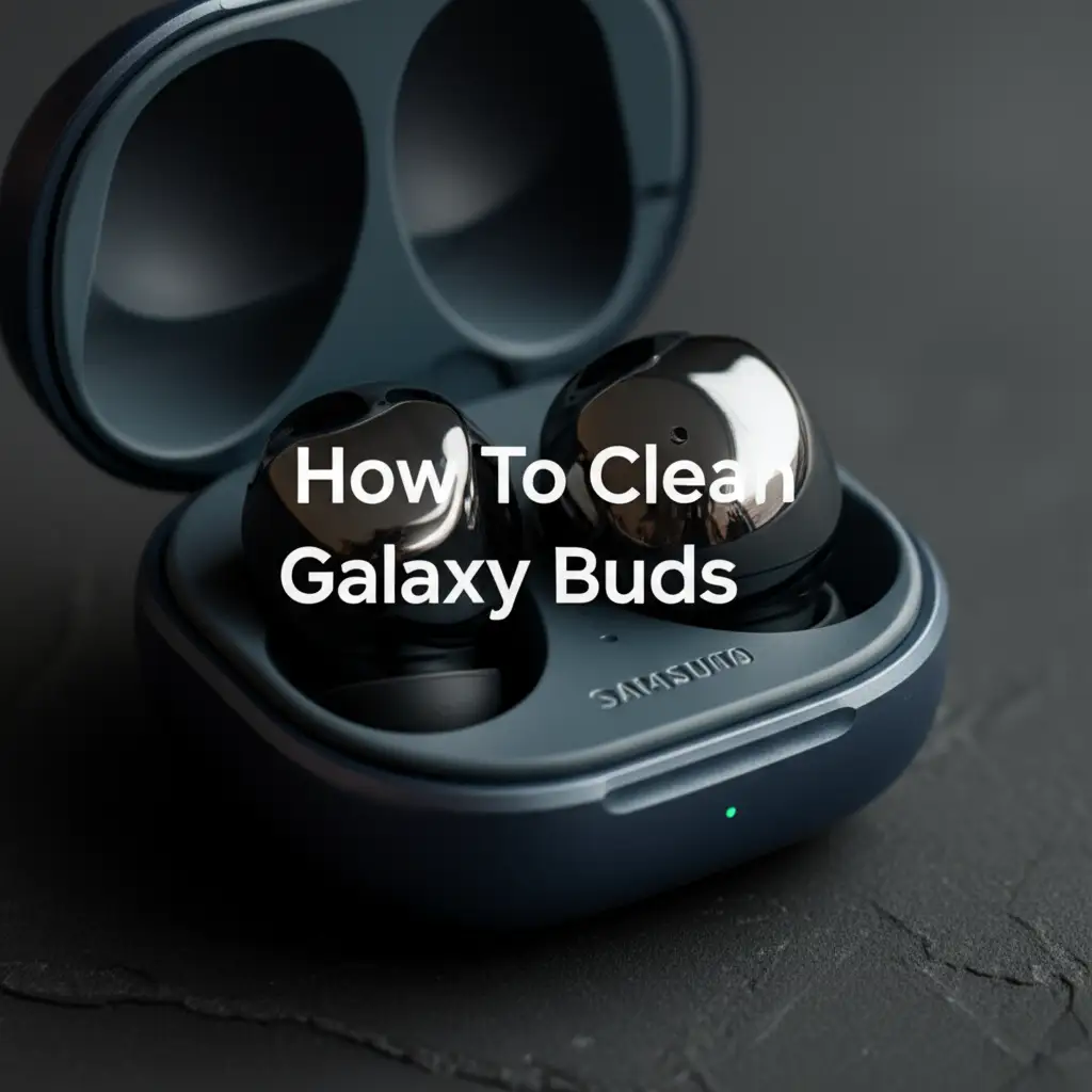 How To Clean Galaxy Buds