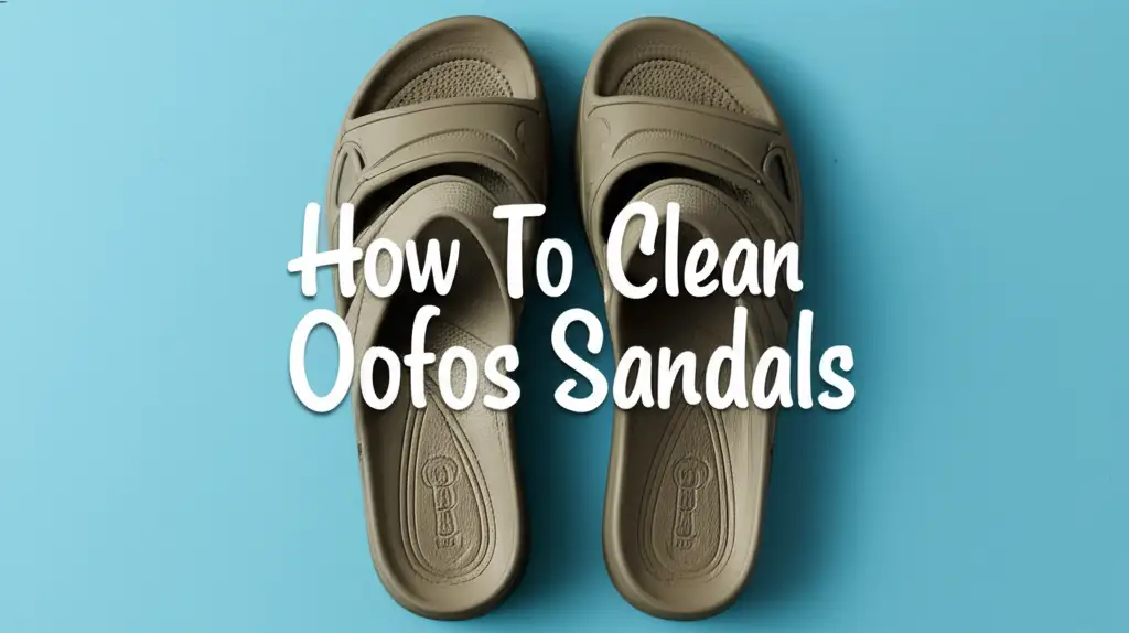 How To Clean Oofos Sandals