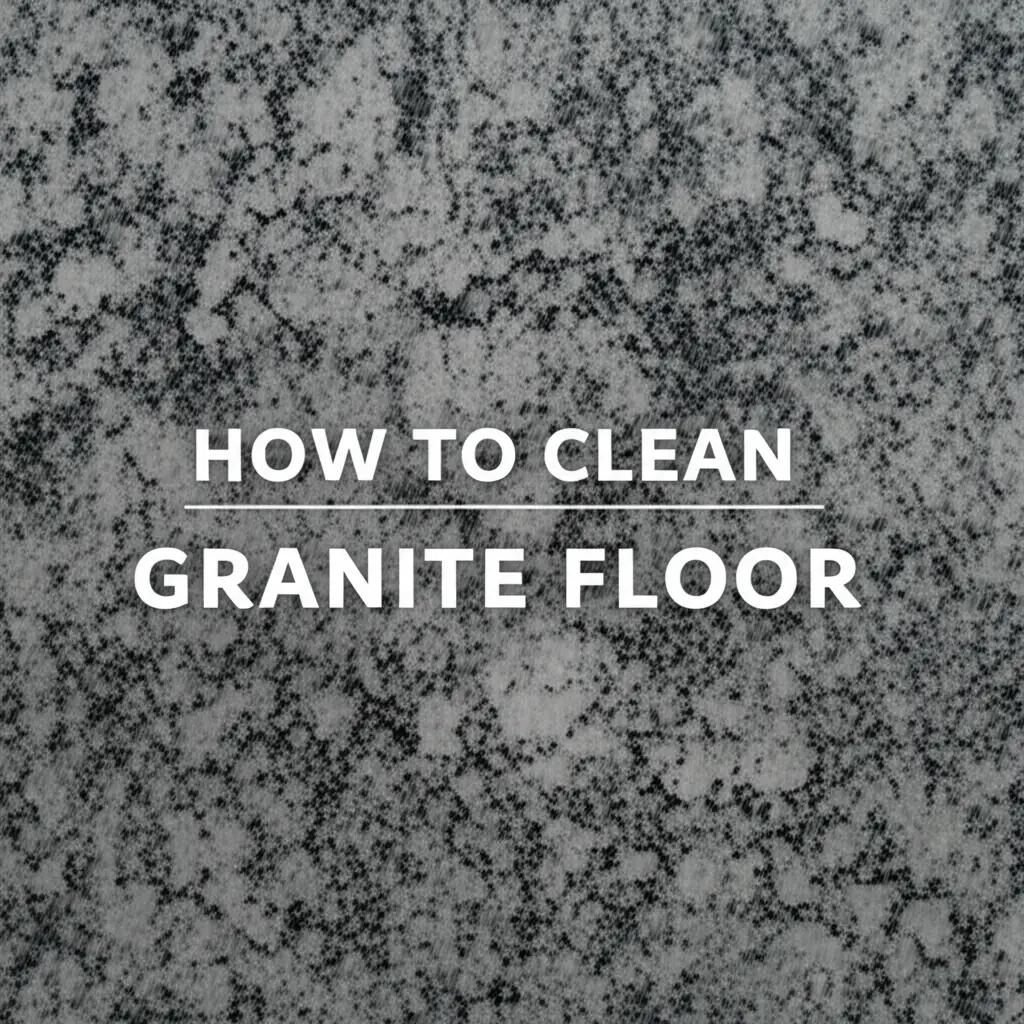 How To Clean Granite Floor