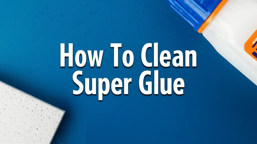 How To Clean Super Glue