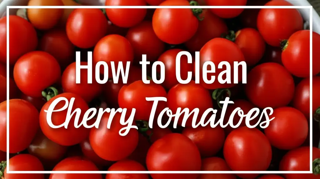How To Clean Cherry Tomatoes