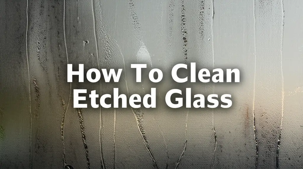 How To Clean Etched Glass
