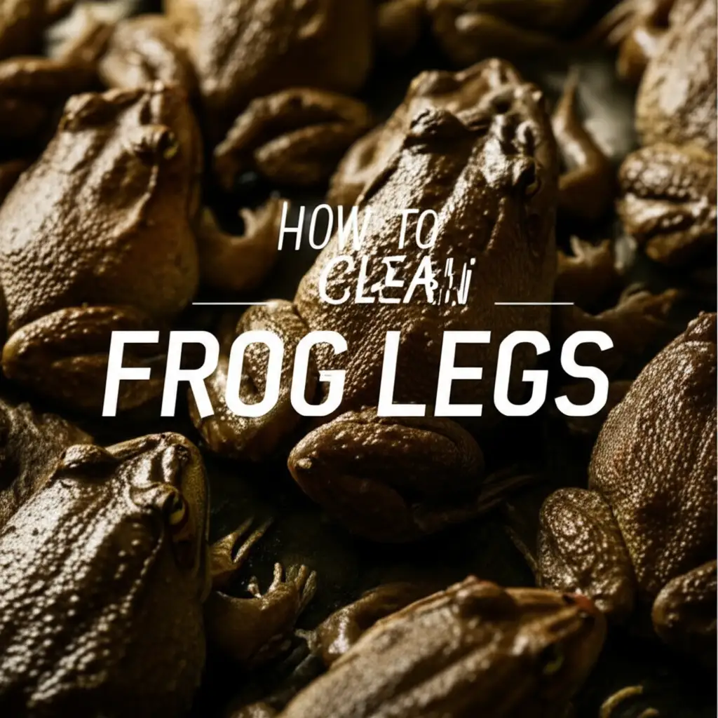 How To Clean Frog Legs