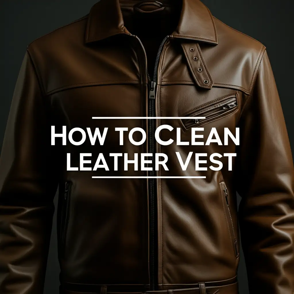 How To Clean Leather Vest