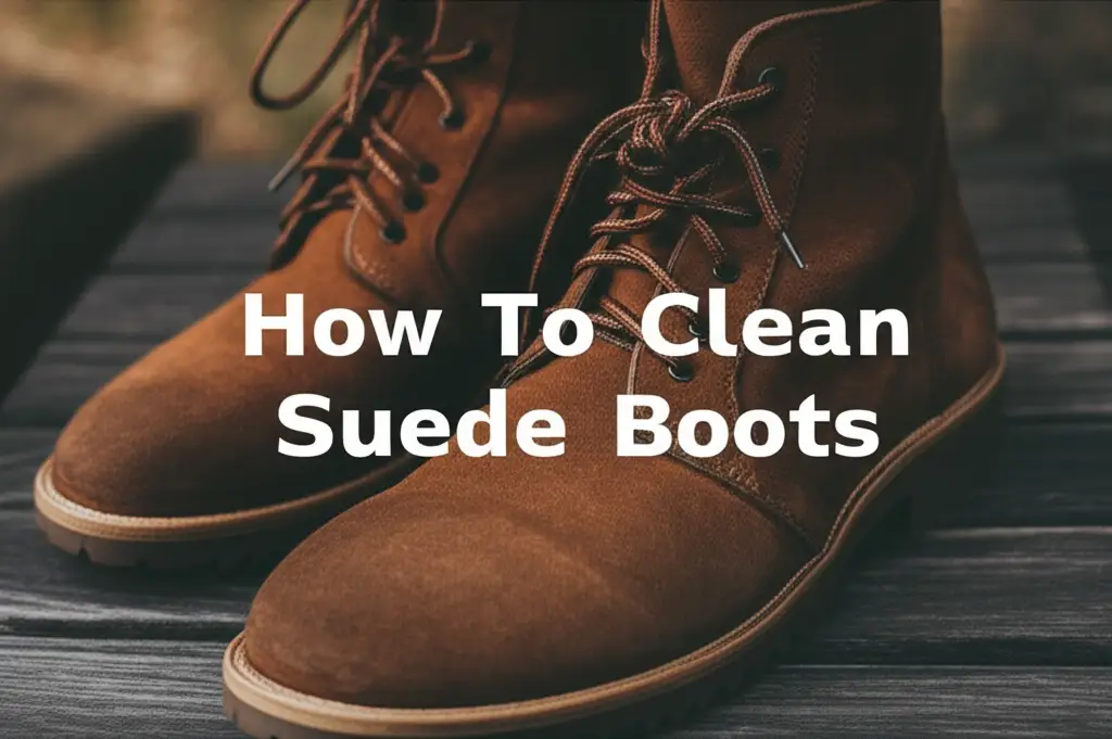 How To Clean Suede Boots
