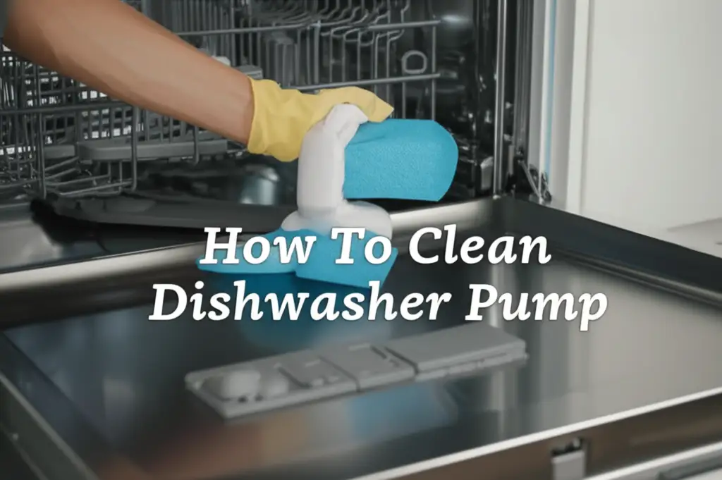 How To Clean Dishwasher Pump
