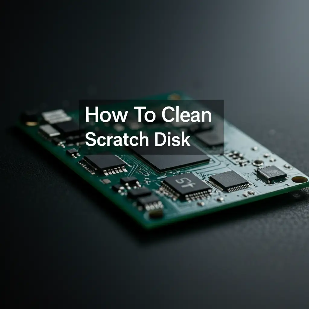 How To Clean Scratch Disk