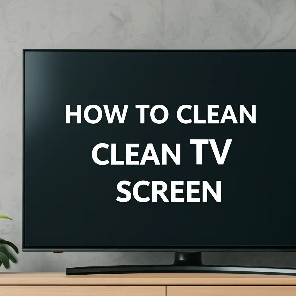 How To Clean Tv Screen
