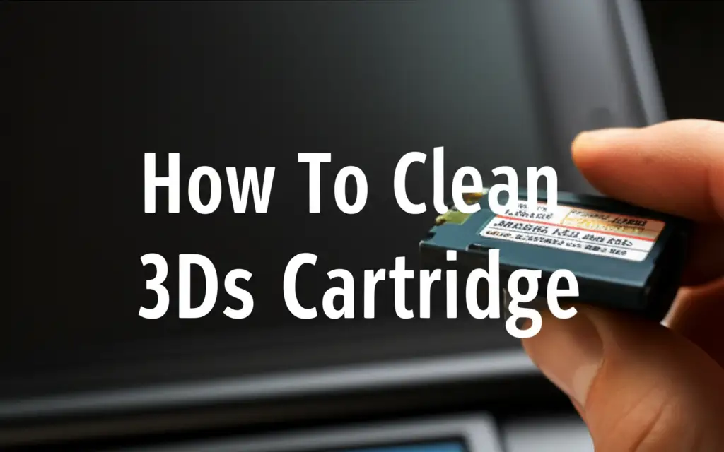 How To Clean 3ds Cartridge