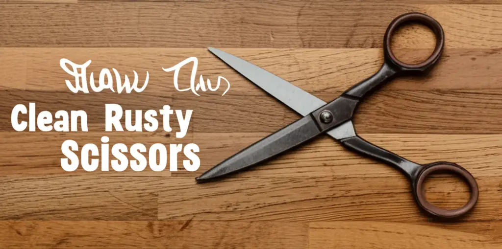 How To Clean Rusty Scissors