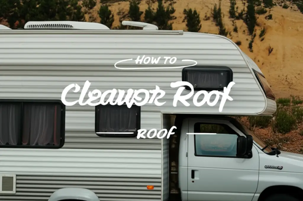 How To Clean Camper Roof