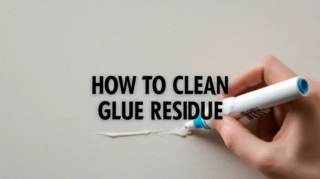 How To Clean Glue Residue
