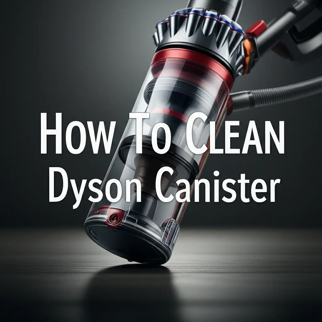How To Clean Dyson Canister