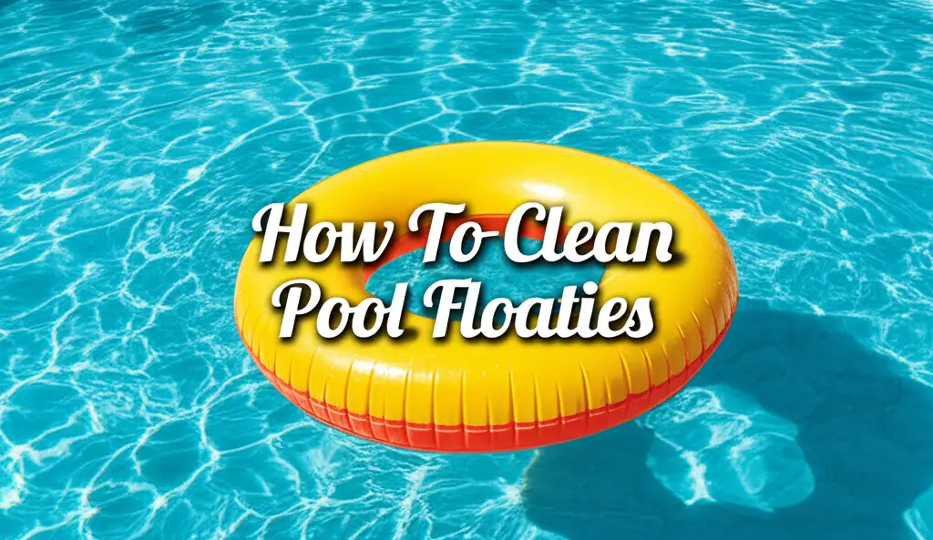 How To Clean Pool Floaties