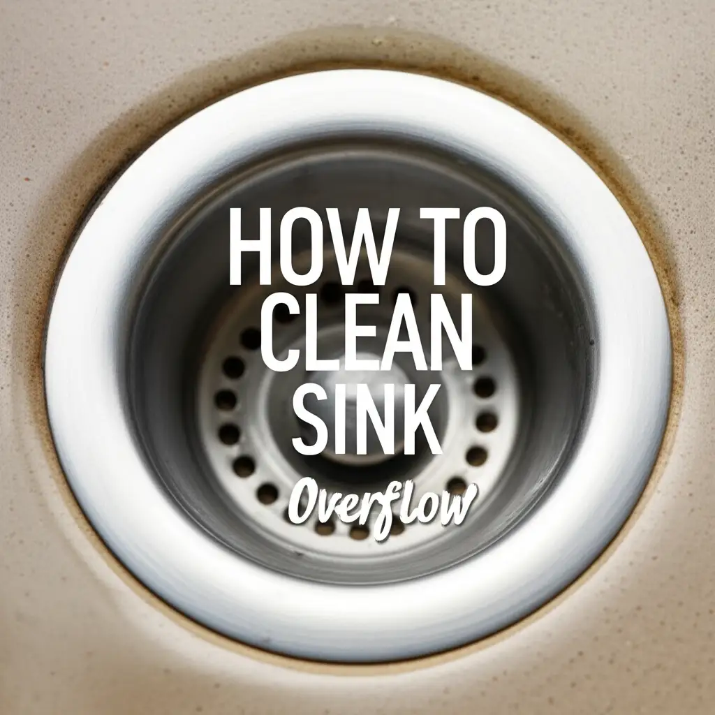 How To Clean Sink Overflow