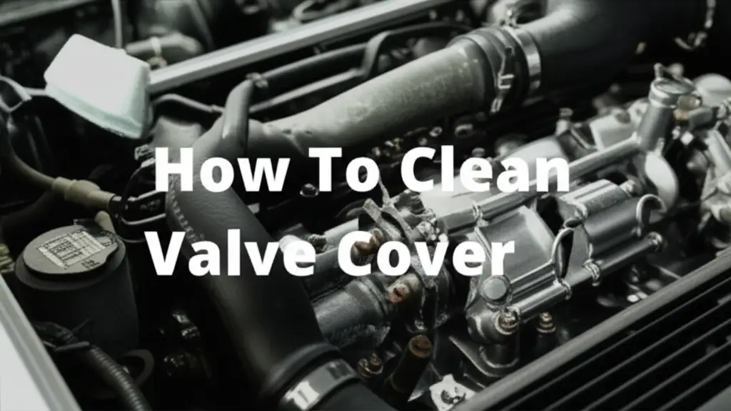 How To Clean Valve Cover