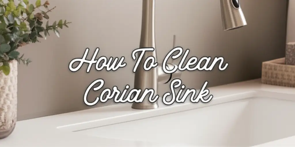 How To Clean Corian Sink