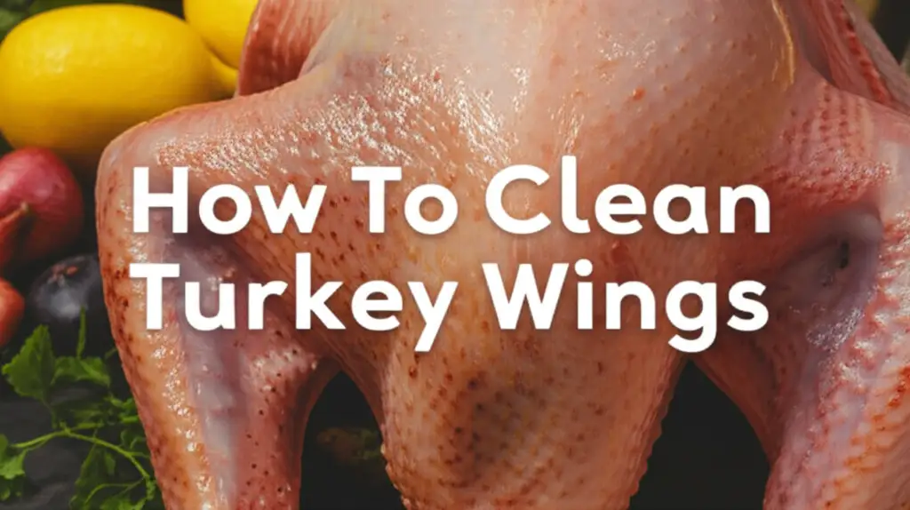 How To Clean Turkey Wings
