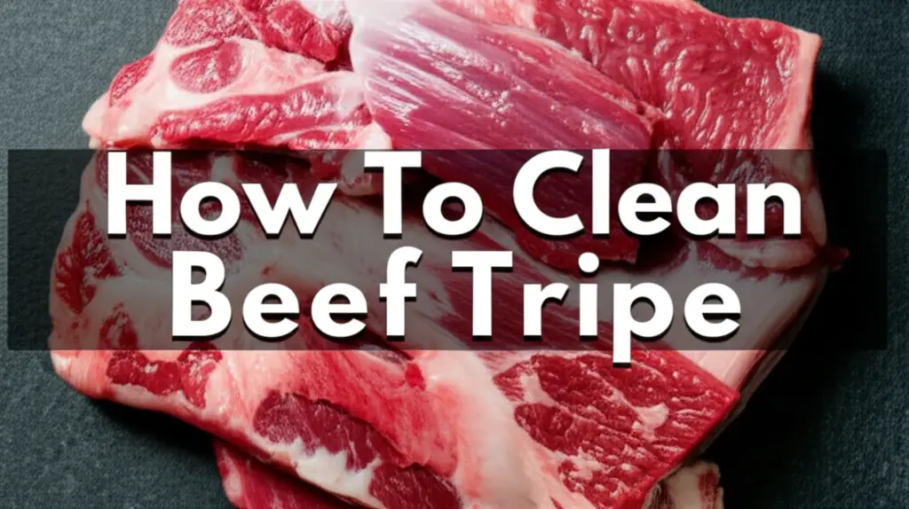 Learn how to clean beef tripe properly for cooking. Our guide covers essential steps to remove impurities, reduce odor, and prepare tripe for delicious meals.