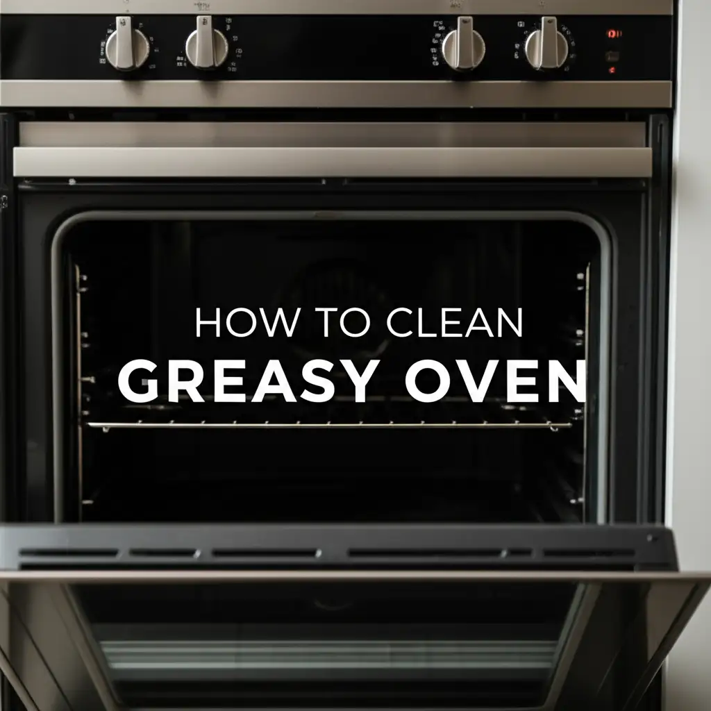 How To Clean Greasy Oven