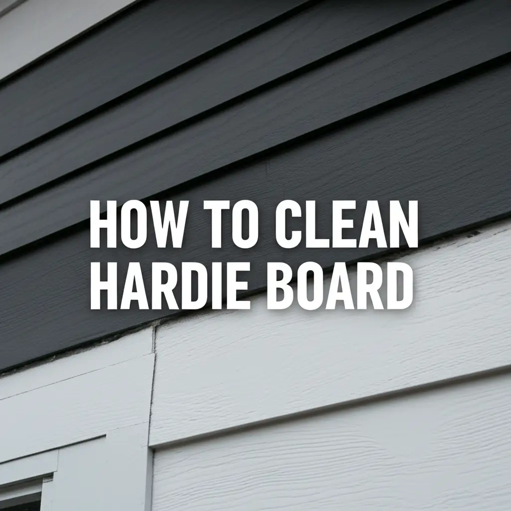 How To Clean Hardie Board