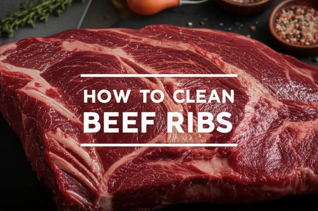 How To Clean Beef Ribs