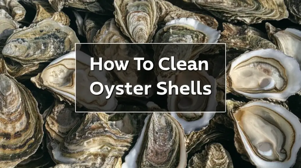 How To Clean Oyster Shells