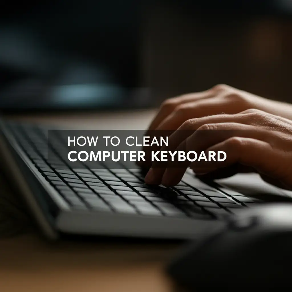 How To Clean Computer Keyboard