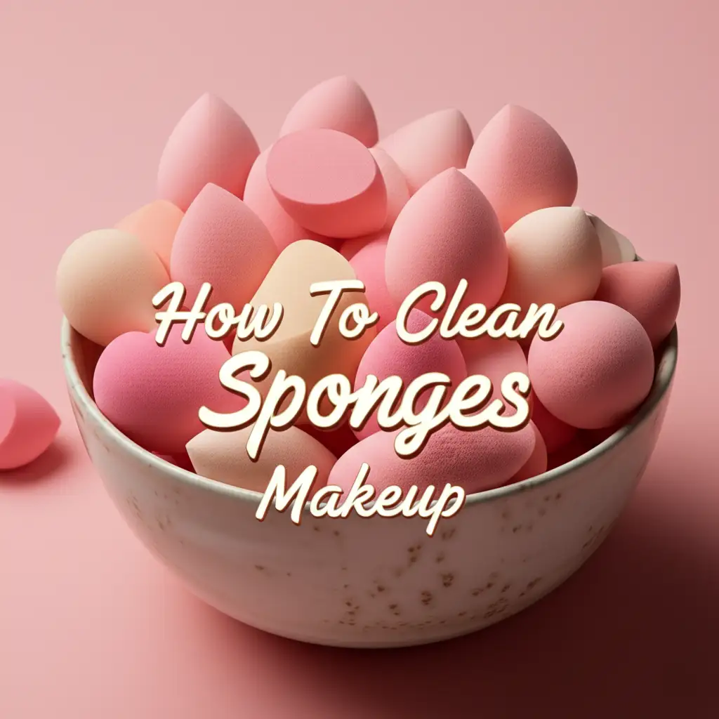 How To Clean Sponges Makeup
