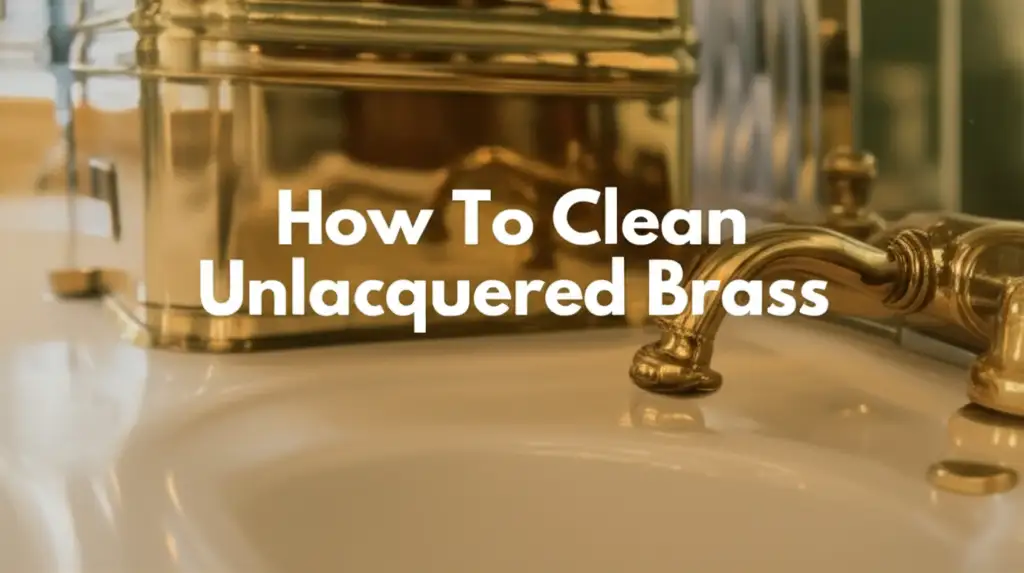 How To Clean Unlacquered Brass