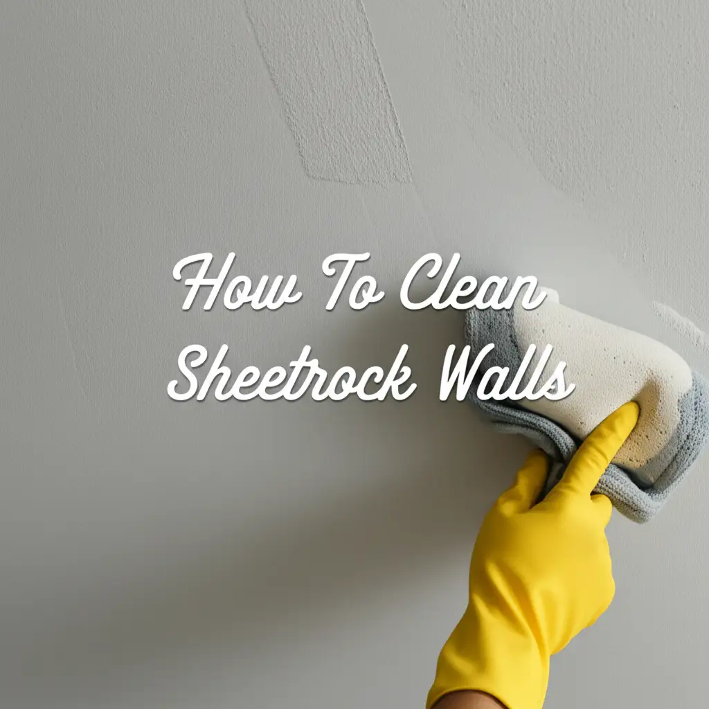 How To Clean Sheetrock Walls