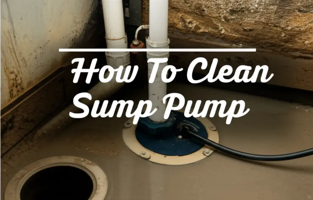 How To Clean Sump Pump