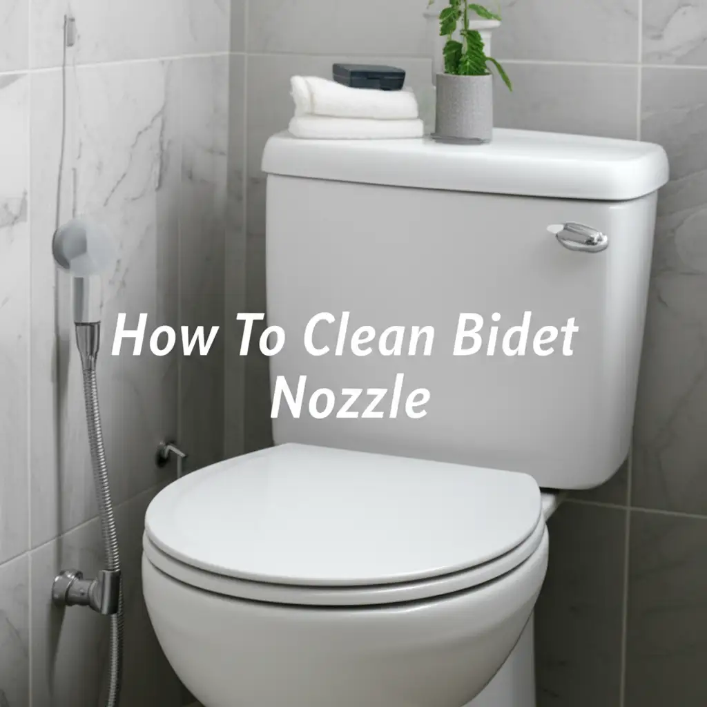 How To Clean Bidet Nozzle