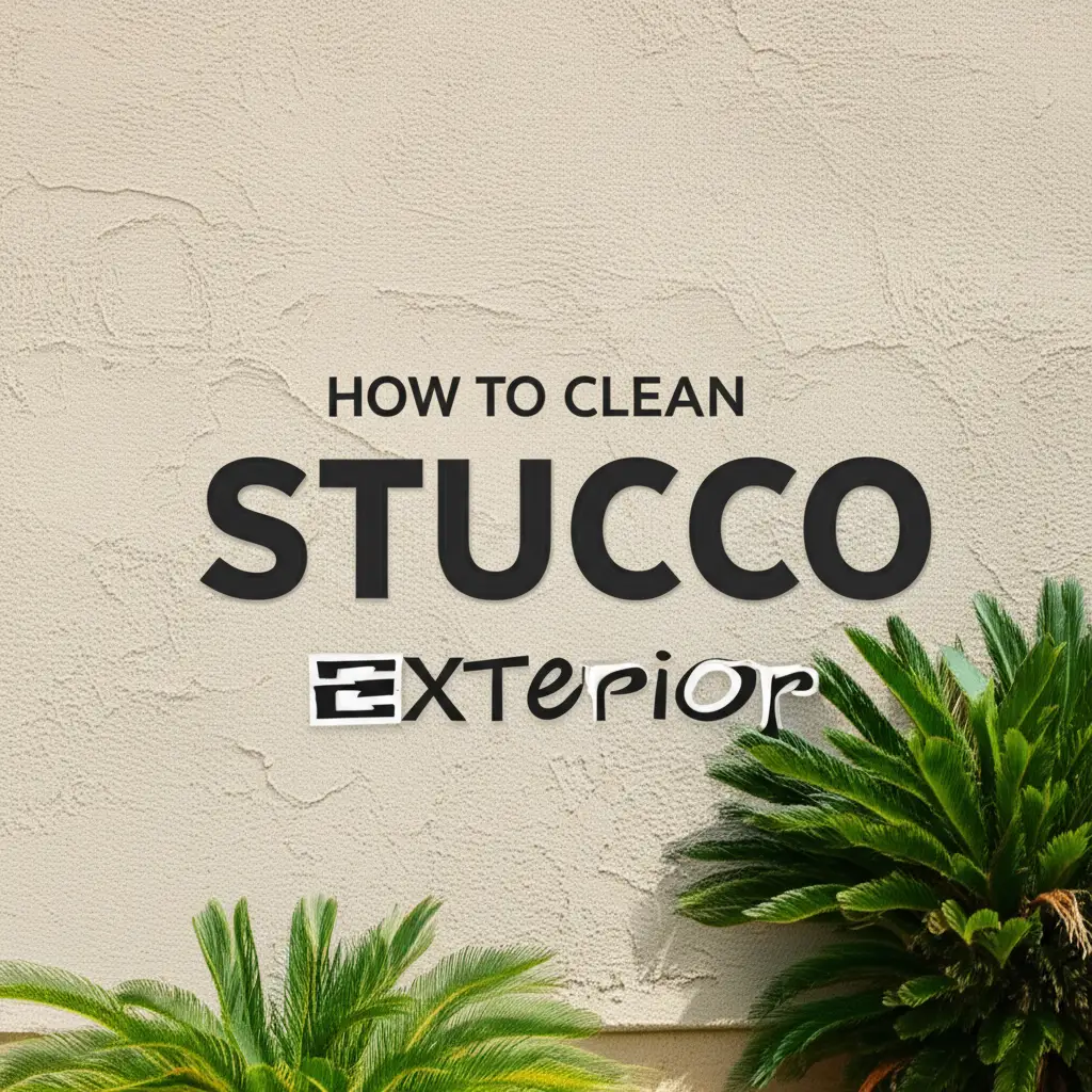 How To Clean Stucco Exterior