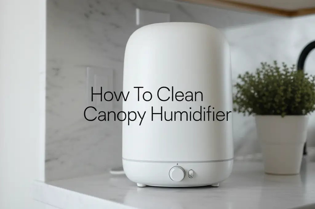 How To Clean Canopy Humidifier