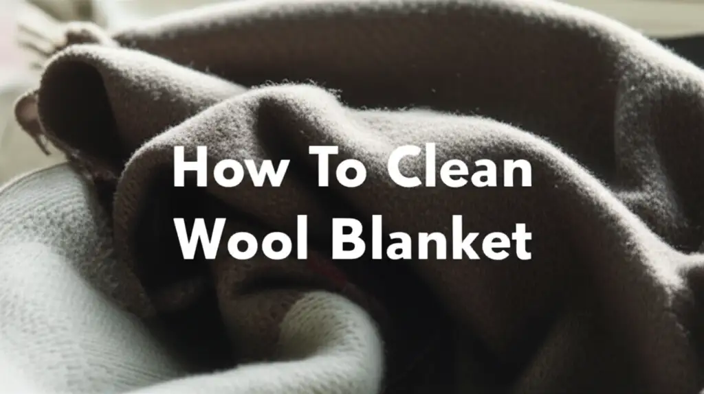 How To Clean Wool Blanket