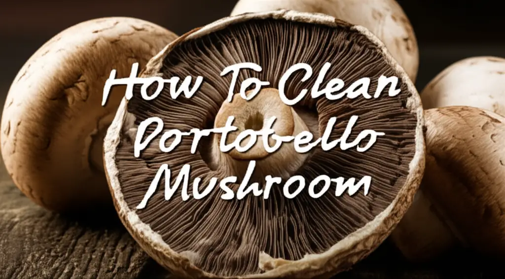 How To Clean Portobello Mushroom