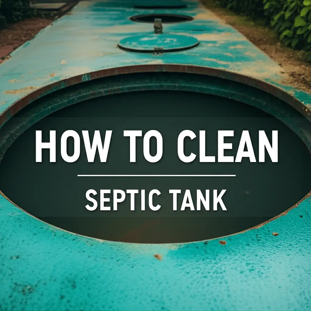 How To Clean Septic Tank